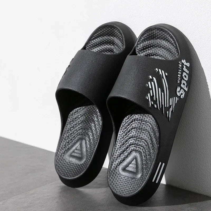 🧘♀️ KK BRAND – Solid PVC Slippers Lightweight Comfort, Street-Ready Vibe Beach Couple Slippers🧘♀️ 2025