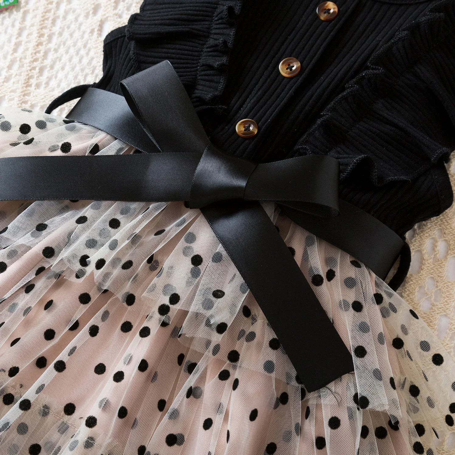 🌸 Elegant Mesh Dress for Girls – BY KK BRAND  Cute & Comfy Summer Wear for Ages 2–6 Years | 2025