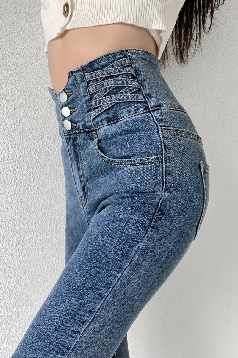 ✨ KK BRAND LIGHTCOLORS DENIM SKINNY DENIM JEANS FOR WOMEN | 2025