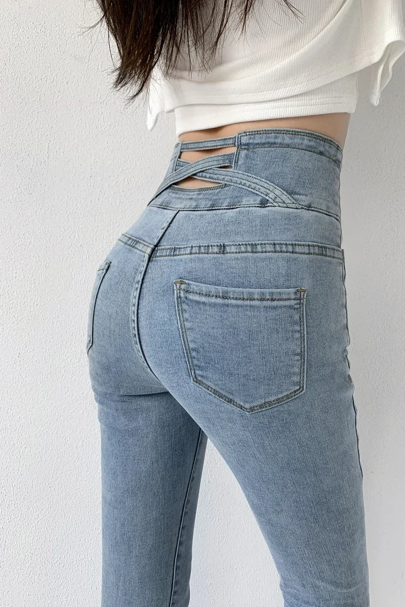 ✨ KK BRAND LIGHTCOLORS DENIM SKINNY DENIM JEANS FOR WOMEN | 2025