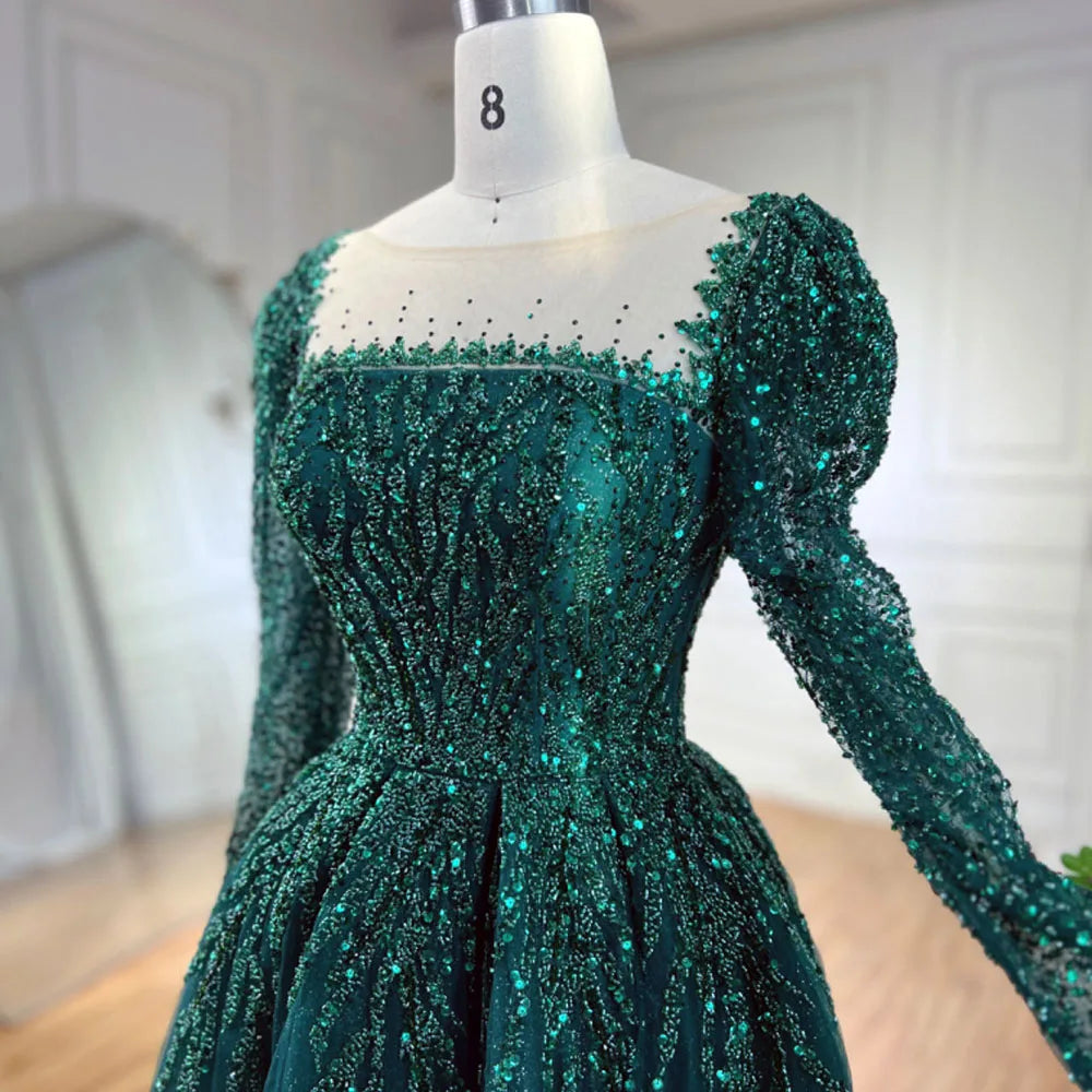 💫 Exquisite Full-Sleeve Tulle A-Line Dress – KK BRAND Signature Elegance  women and girls who appreciate timeless beauty. 2025