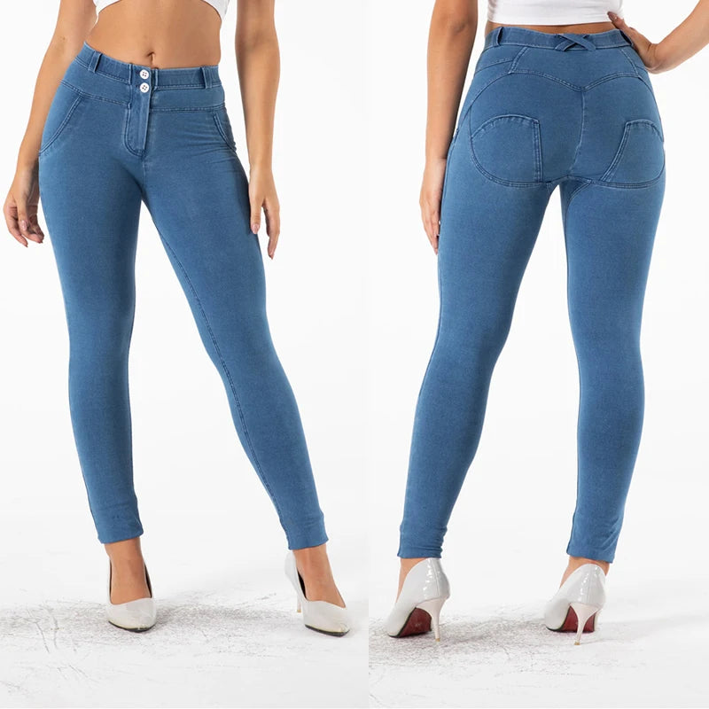 ✨ KK BRAND |  WOMEN'S STYLISH FAUX DENIM FLEECE JEANS PANTS | Bold. Sculpted. Elevated | 2025