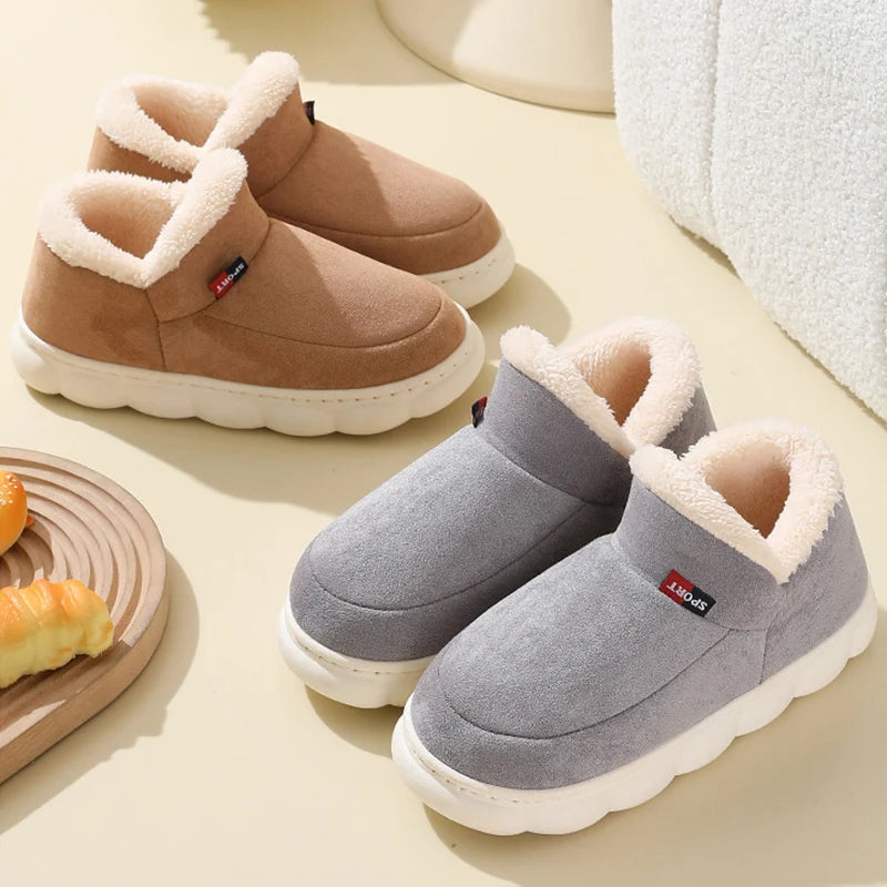 KK BRAND – 2025 Men’s Fluffy Plush Slippers Classic Style, Maximum Warmth | 2025