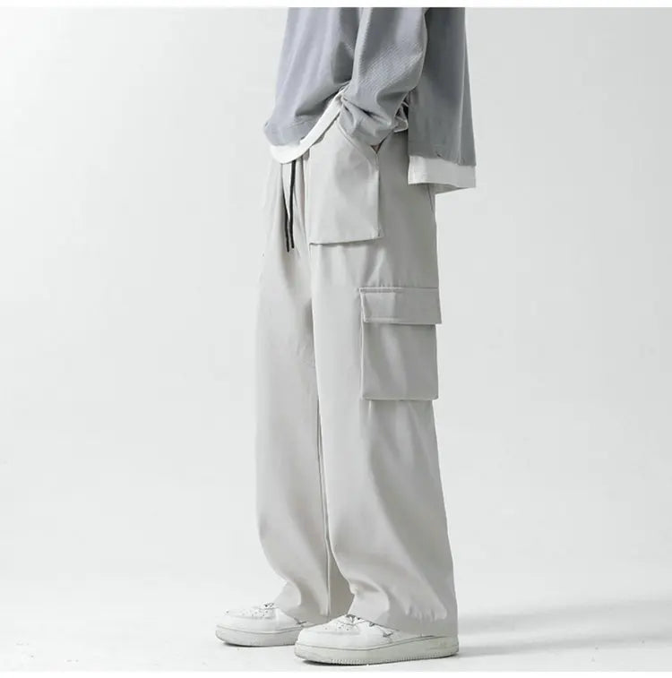 ✨ KK BRAND BLACK / GRAY / OFF-WHITE HAREM 6-POCKET TROUSERS FOR MEN | 2025